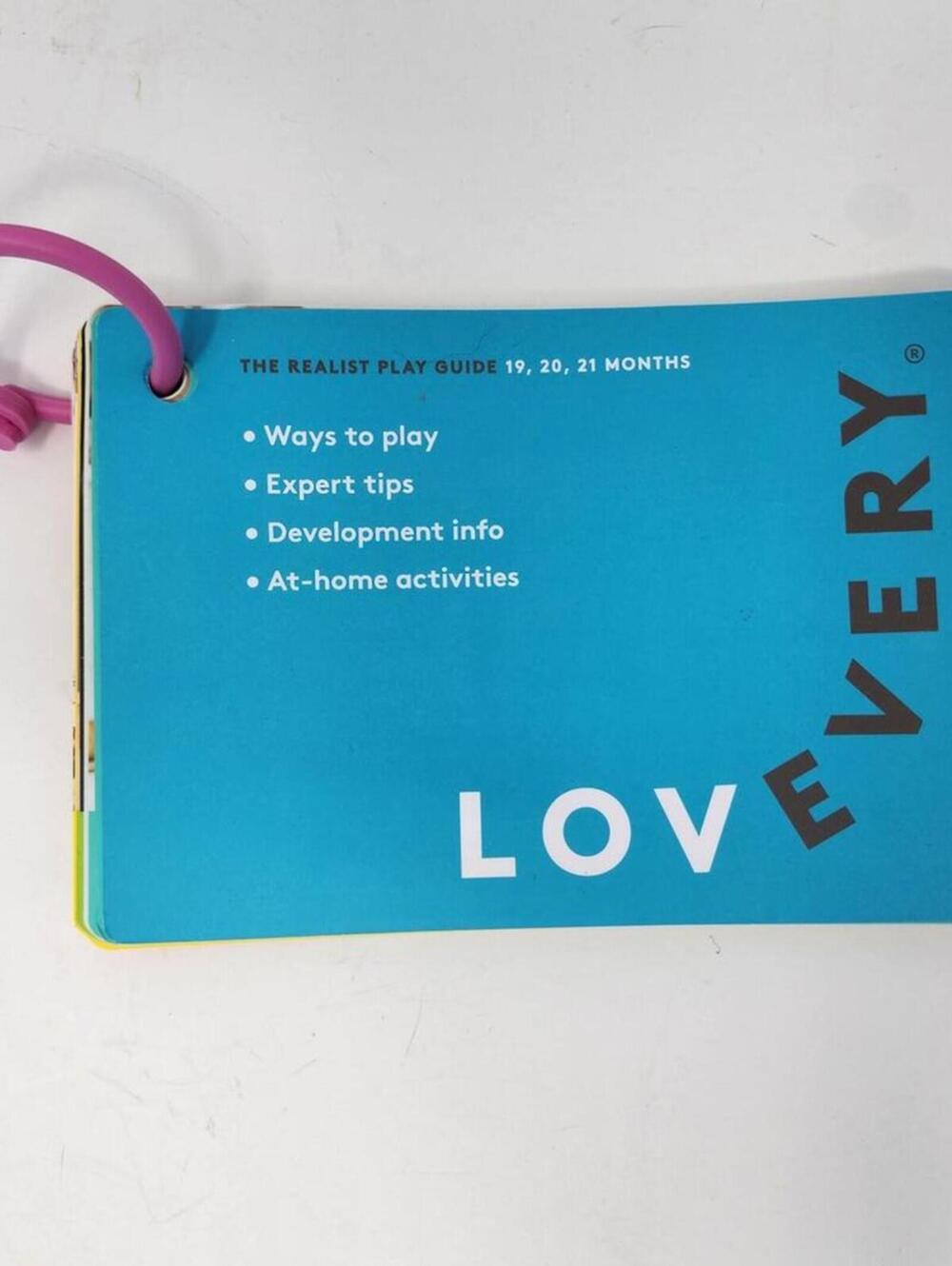 Lovevery Activity Booklet - 19, 20, 21 Month